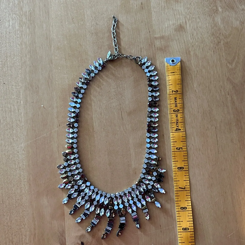 LOGO by Lori Goldstein Elegant Crystal Necklace - Picture 3 of 4